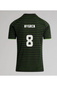 Celtic Benjamin Nygren #8 Fotballdrakt Borte Klær 2025-26 Korte ermer